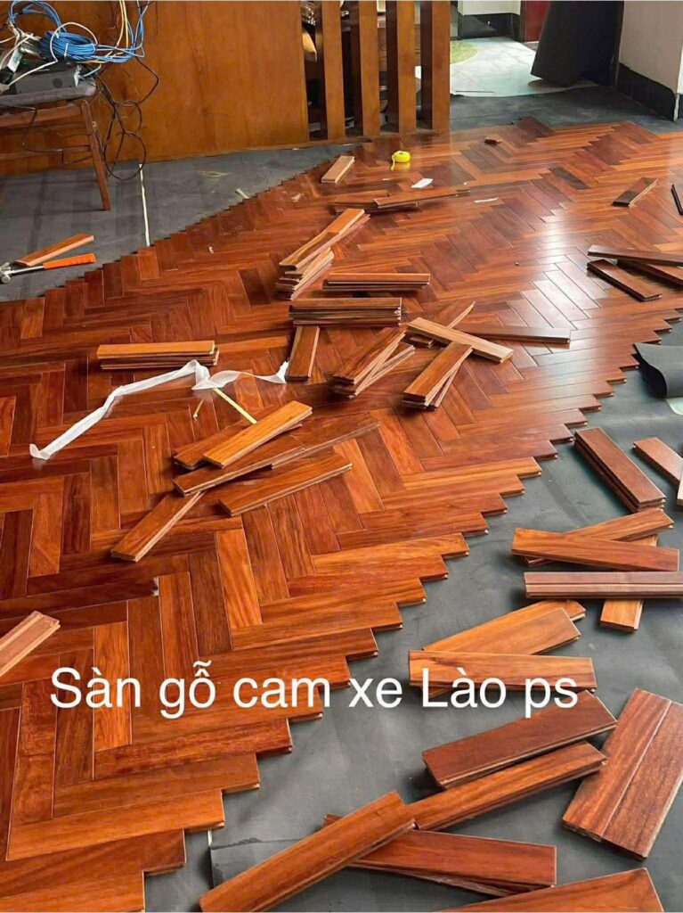 sàn gỗ căm xe lào
