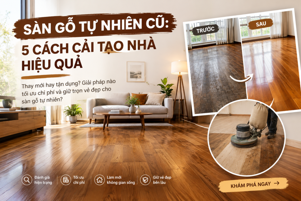sàn gỗ tự nhiên